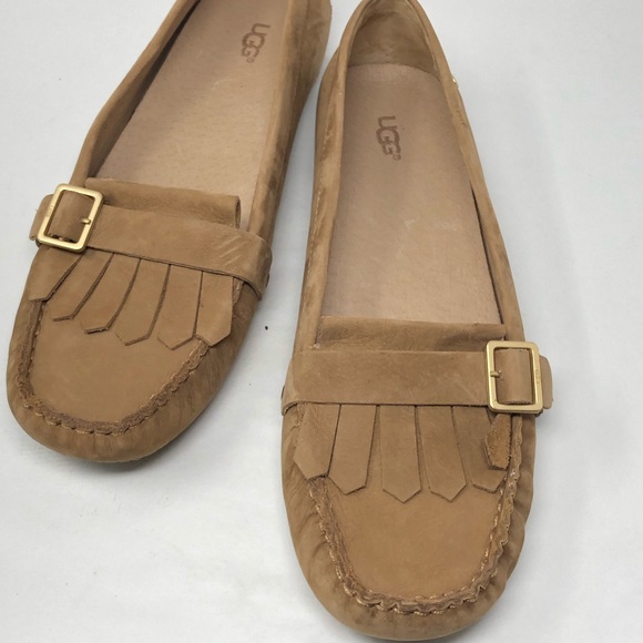 ugg tan loafers